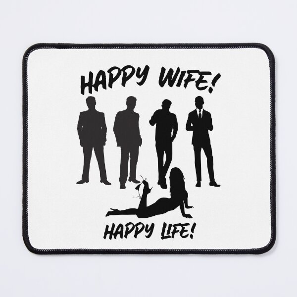 Item preview, My Husband's Friends Make Me A Happy Wife.  So Happy Life. Swinger Lifestyle Design designed and sold by swingersshop.