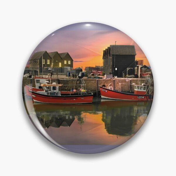 Item preview, Whitstable Harbour Sunset Glow designed and sold by Alisonchambers2.
