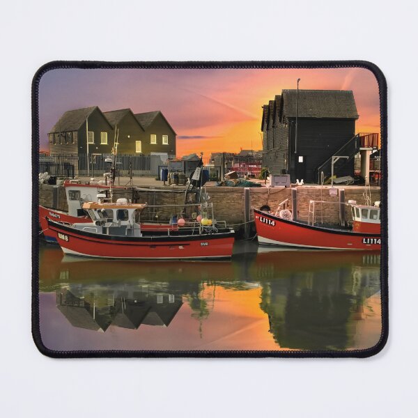 Item preview, Whitstable Harbour Sunset Glow designed and sold by Alisonchambers2.