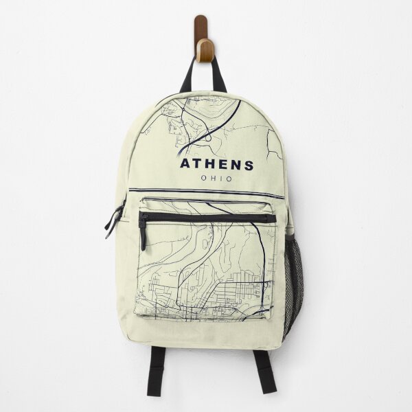 Item preview, Minimalist Athens Map Inspired By Vintage Style designed and sold by Tamas Das.