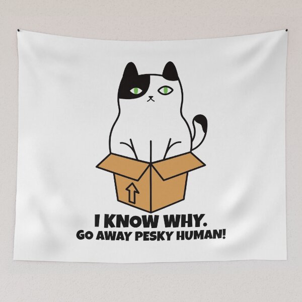 Item preview, Cat Sitting In a Small Box designed and sold by LargeShop.