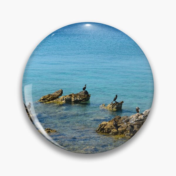 Item preview, Cormorants off the Punat Coast in Krk, Croatia designed and sold by jojobob.