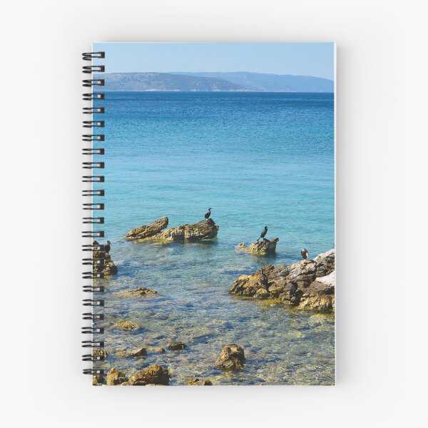 Item preview, Cormorants off the Punat Coast in Krk, Croatia designed and sold by jojobob.
