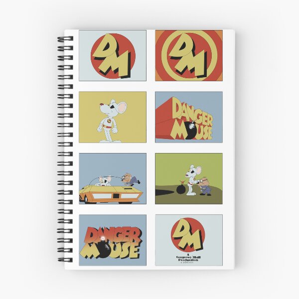 Item preview, Danger Mouse Intro T-shirt designed and sold by charlottepsd.