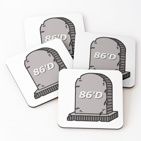 Item preview, 86'd gravestone designed and sold by Pink Ribbon.