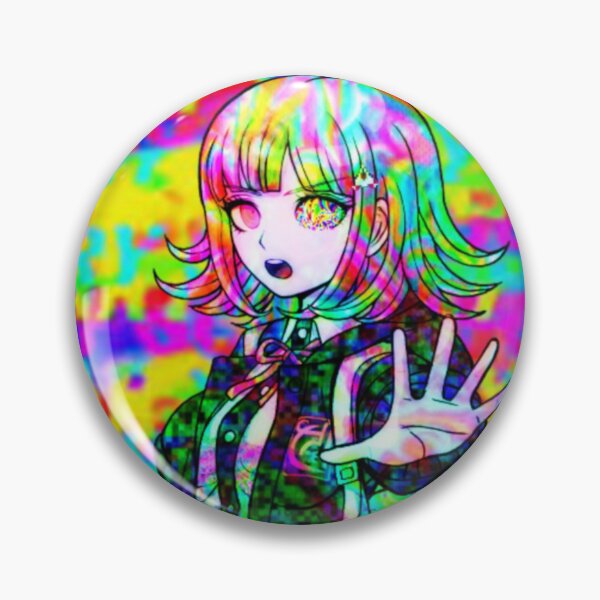 Item preview, glitch anime girl designed and sold by bylane.