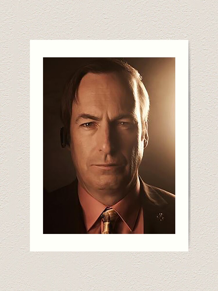 Saul Goodman Face Meme Better Call Saul Art Print By Haukithecreator Redbubble