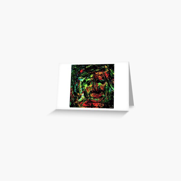 Face Greeting Card