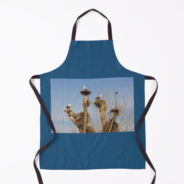 Item preview, Nesting White Storks in North East Italy designed and sold by jojobob.