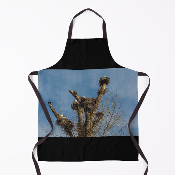 Item preview, Nesting White Storks in North East Italy designed and sold by jojobob.