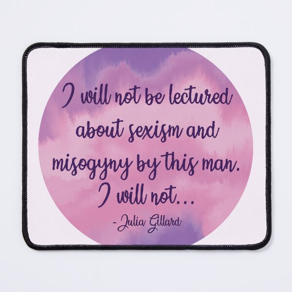 Item preview, Julia Gillard’s misogyny speech designed and sold by M. Stringer.