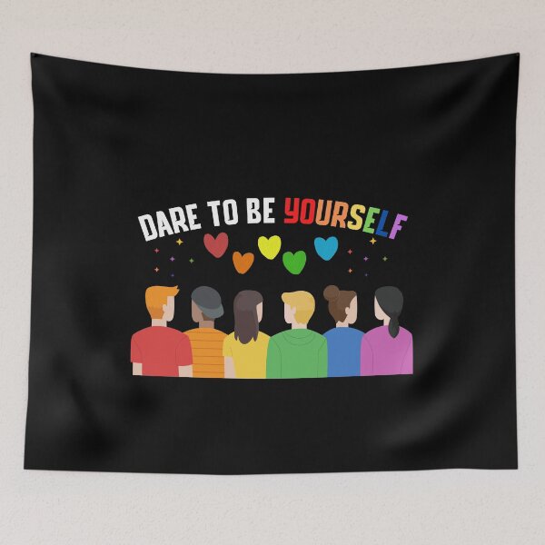 Item preview, Dare To Be Yourself Rainbow Friend LGBTQ. designed and sold by JoshBulky.