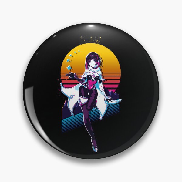 Item preview, Genshin Impact - Yelan *80s retro* designed and sold by MyRetroArt.