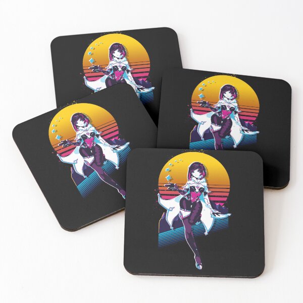 Item preview, Genshin Impact - Yelan *80s retro* designed and sold by MyRetroArt.