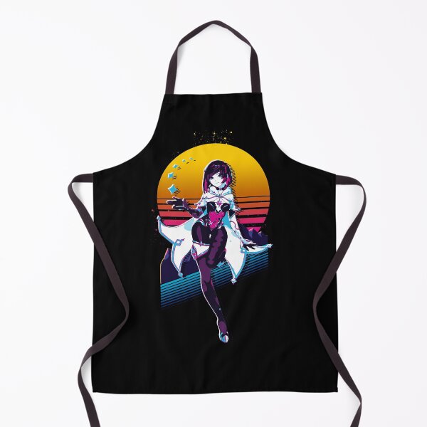 Item preview, Genshin Impact - Yelan *80s retro* designed and sold by MyRetroArt.