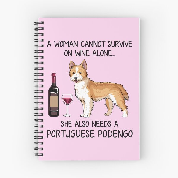 Item preview, Portuguese Podengo and wine Funny gift for dog mom designed and sold by TeeDoozy.