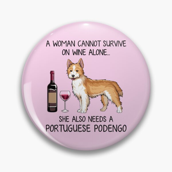 Item preview, Portuguese Podengo and wine Funny gift for dog mom designed and sold by TeeDoozy.