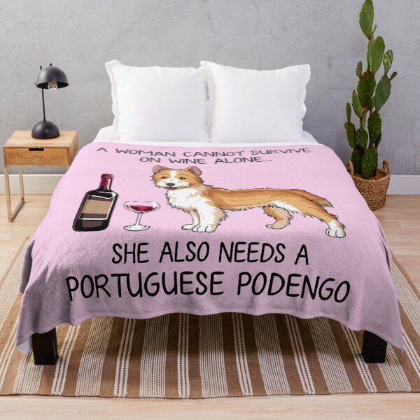 Item preview, Portuguese Podengo and wine Funny gift for dog mom designed and sold by TeeDoozy.