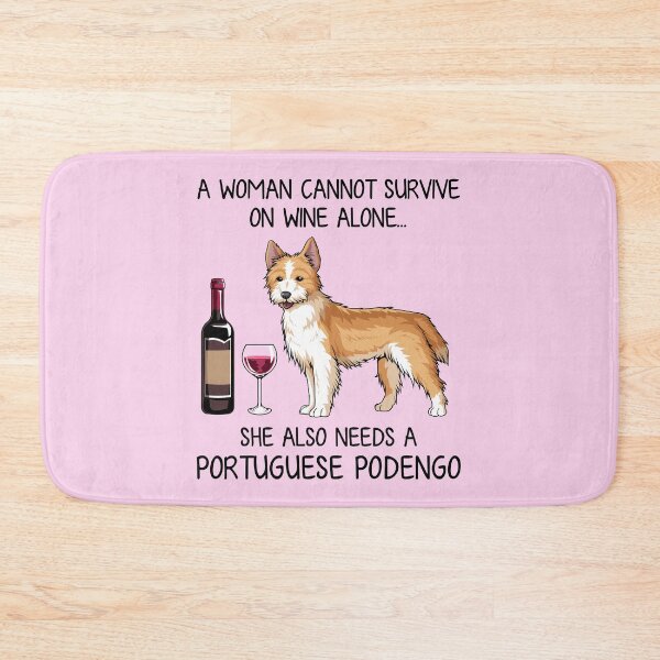 Item preview, Portuguese Podengo and wine Funny gift for dog mom designed and sold by TeeDoozy.