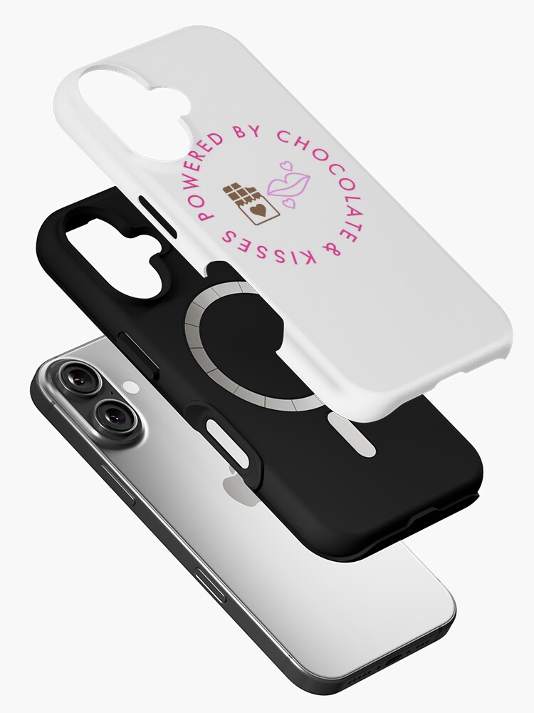 Thumbnail 2 of 4, iPhone Case, Powered By Chocolate & Kisses designed and sold by aotolife.