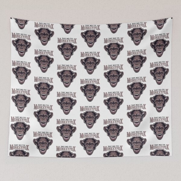 Item preview, Say No To Monkeypox designed and sold by GeeHanz.
