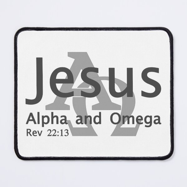 Item preview, Christian Design - Jesus, Alpha and Omega - Revelations 22 verse 13 designed and sold by simplydesignart.
