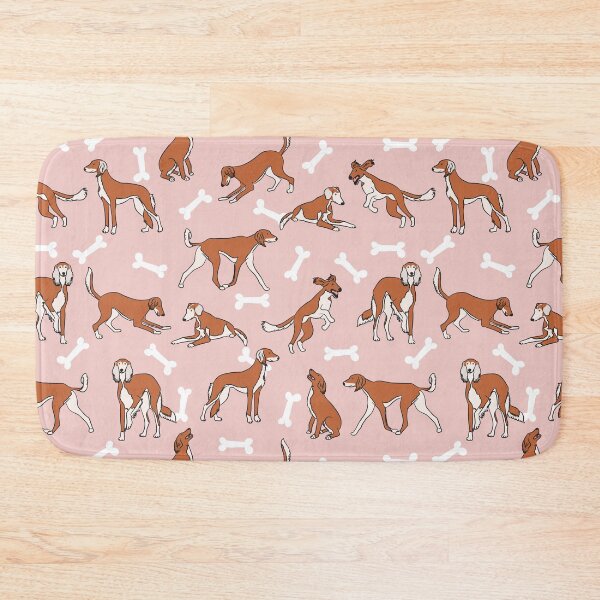 Item preview, Playing Red Saluki - Pink Background designed and sold by Lulupainting.
