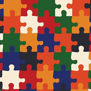 quot Retro Groovy Puzzle Pieces True Autumn Puzzles Seasonal Palette quot Retro Groovy Puzzle Pieces True Autumn Puzzles Seasonal Palette