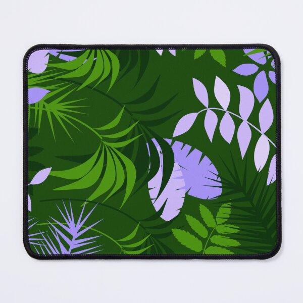 Item preview, Wild Colorful Tropical Leaves Pattern on Green designed and sold by GraphicsClub.