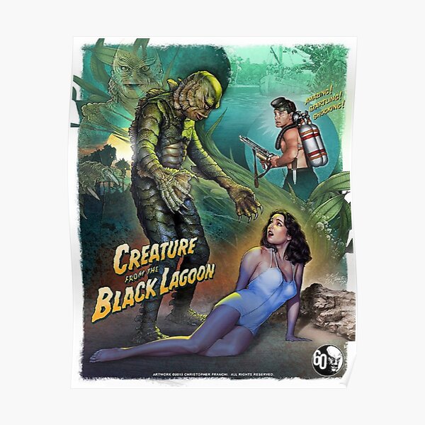 the creature from the black lagoon Poster