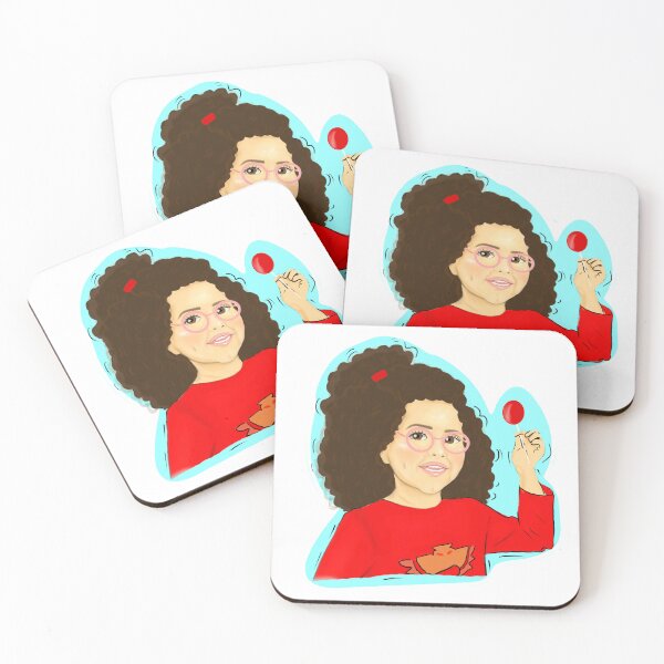 Item preview, Curly hair kid cartoon custom  designed and sold by Imanitasong.