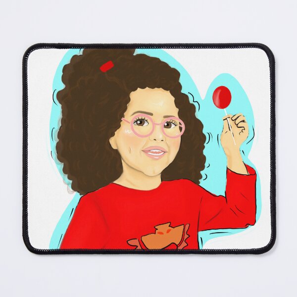 Item preview, Curly hair kid cartoon custom  designed and sold by Imanitasong.