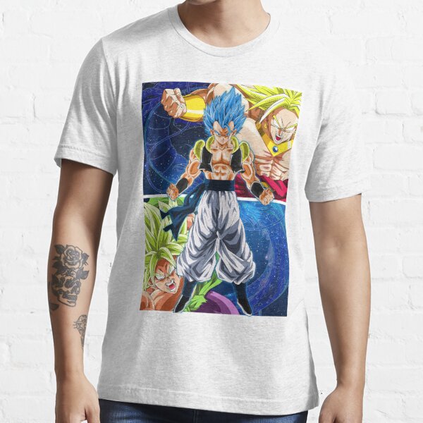 Gogeta V Broly T Shirt For Sale By Brandybare Redbubble Dragonball T Shirts Colorful T 1088