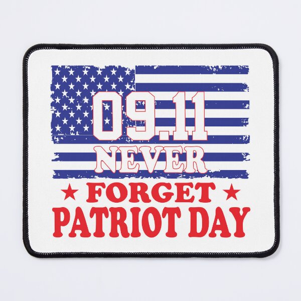 Item preview, Never Forget 9 11 America is Great Patriotism The Patriots Blood is the seed of Freedom Tree America Flag Happy Life Apparel Essential Motivation Inspiration Joy Mood designed and sold by DesignByHeartUK.