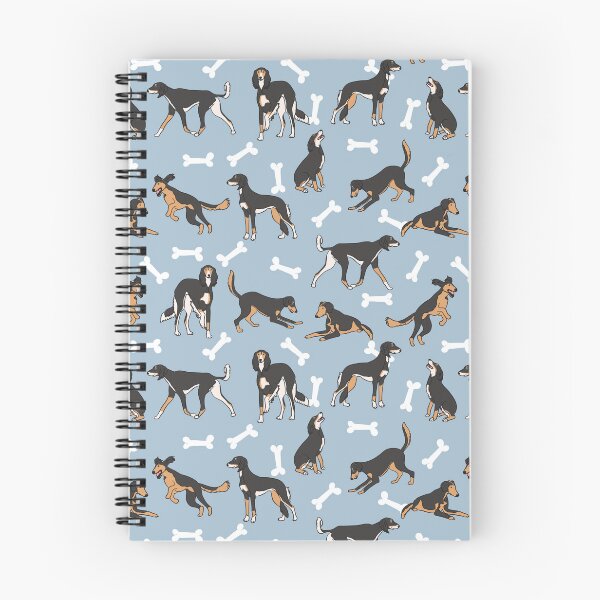 Item preview, Playing Black Tan White Saluki - Blue Background designed and sold by Lulupainting.