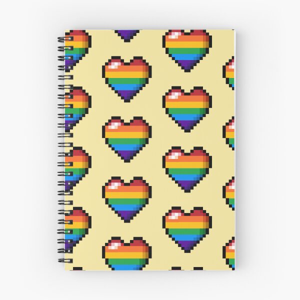 Item preview, Pixel Rainbow Heart designed and sold by helianthussun.