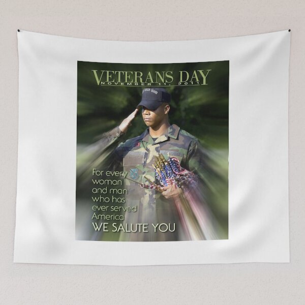 Item preview, Veterans Day 2017 Poster designed and sold by Nikki SpaceStuffPlus.