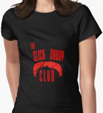 the slick daddy club Women's Fitted T-Shirt