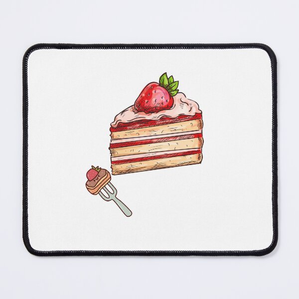Item preview, Cake with Strawberry Isolated Pastry Dessert Food designed and sold by Shifa19.