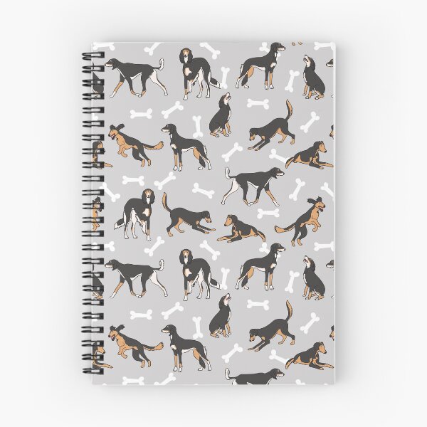 Item preview, Playing Black Tan White Saluki - Gray Background designed and sold by Lulupainting.