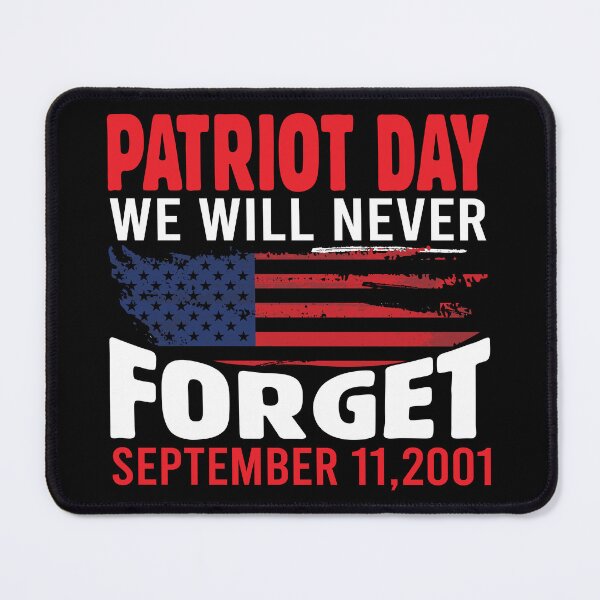Item preview, Never Forget 9 11 America is Great Patriotism The Patriots Blood is the seed of Freedom Tree America Flag Happy Life Apparel Essential Motivation Inspiration Joy Mood designed and sold by DesignByHeartUK.