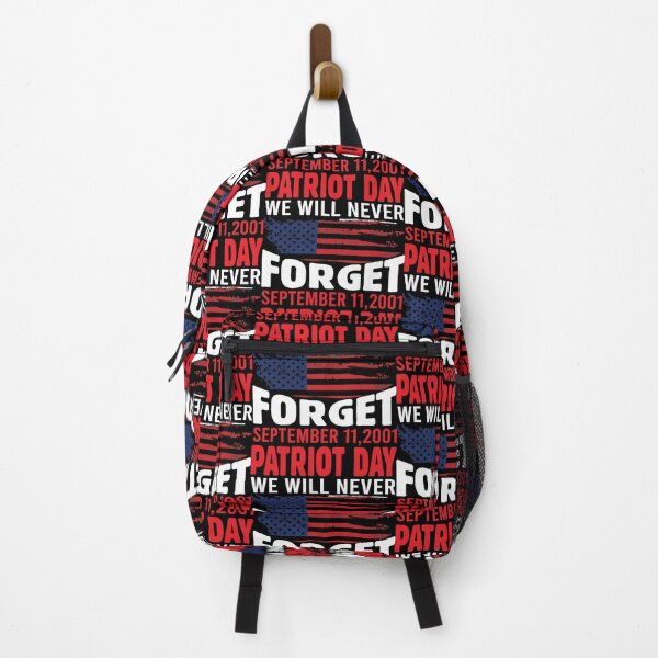 Item preview, Never Forget 9 11 America is Great Patriotism The Patriots Blood is the seed of Freedom Tree America Flag Happy Life Apparel Essential Motivation Inspiration Joy Mood designed and sold by DesignByHeartUK.