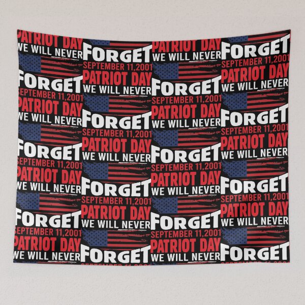 Item preview, Never Forget 9 11 America is Great Patriotism The Patriots Blood is the seed of Freedom Tree America Flag Happy Life Apparel Essential Motivation Inspiration Joy Mood designed and sold by DesignByHeartUK.