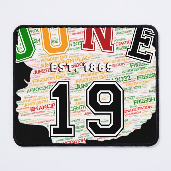Item preview, Juneteenth 2022 Emancipation Black Power 1865 Black Pride Afro African American designed and sold by InPrintedWord.