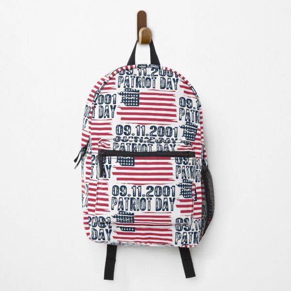 Item preview, Never Forget 9 11 America is Great Patriotism The Patriots Blood is the seed of Freedom Tree America Flag Happy Life Apparel Essential Motivation Inspiration Joy Mood designed and sold by DesignByHeartUK.