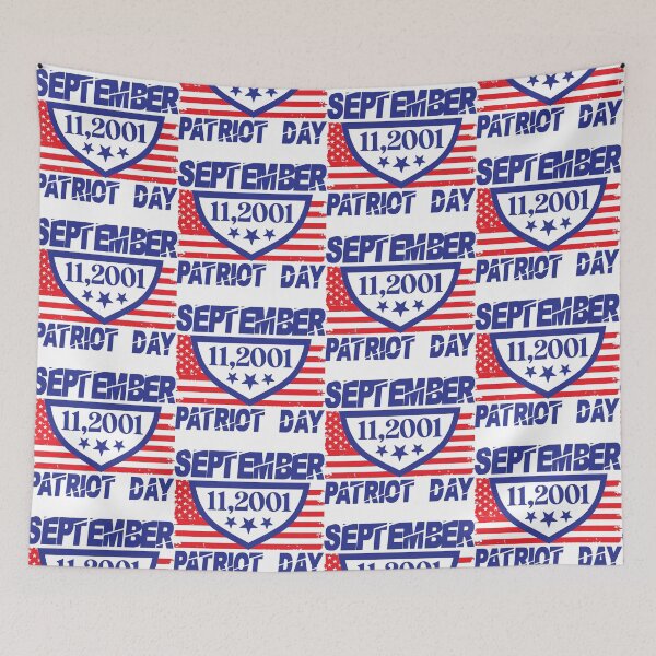 Item preview, Never Forget 9 11 America is Great Patriotism The Patriots Blood is the seed of Freedom Tree America Flag Happy Life Apparel Essential Motivation Inspiration Joy Mood designed and sold by DesignByHeartUK.