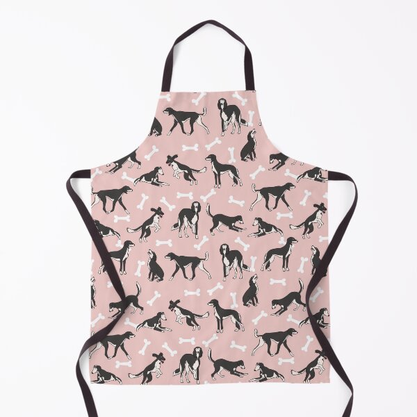 Item preview, Playing Black and White Saluki - Pink Background designed and sold by Lulupainting.