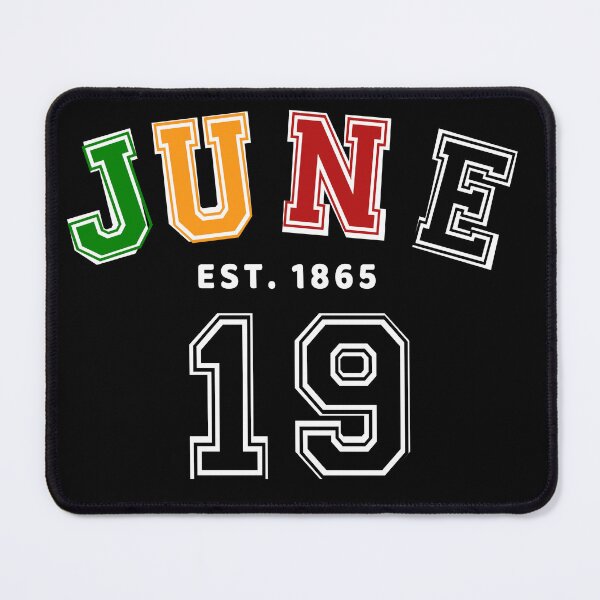 Item preview, June 19 est 1865 Juneteenth 2022 Emancipation Black Power 1865 Black Pride Afro African American designed and sold by InPrintedWord.
