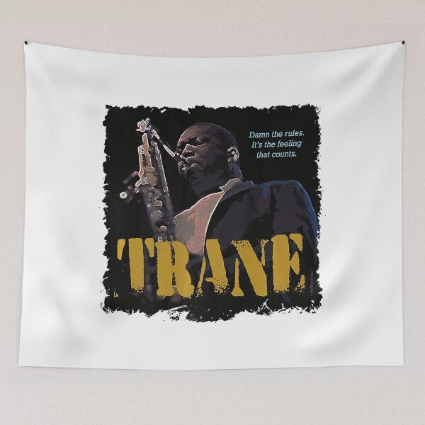 Item preview, Coltrane Jazz Wisdom Saxophonist Musician Premium designed and sold by DavidBatton.