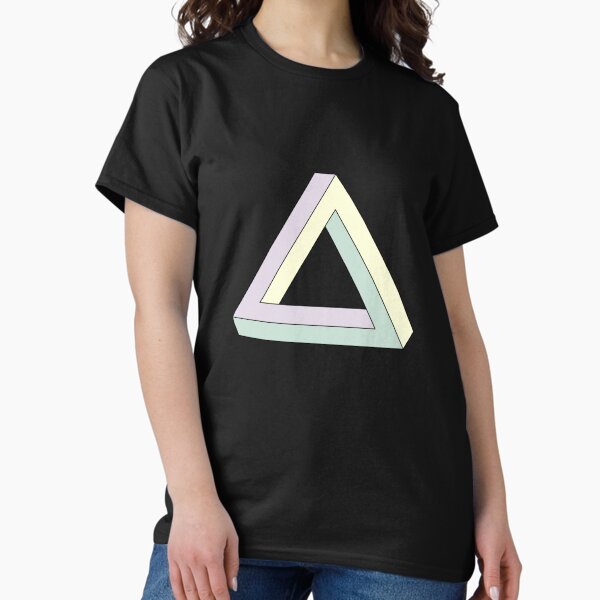 Vista previa del artículo con la obra «Penrose Triangle, Impossible Triangle 2», diseñado y vendido por JoAnnFineArt.